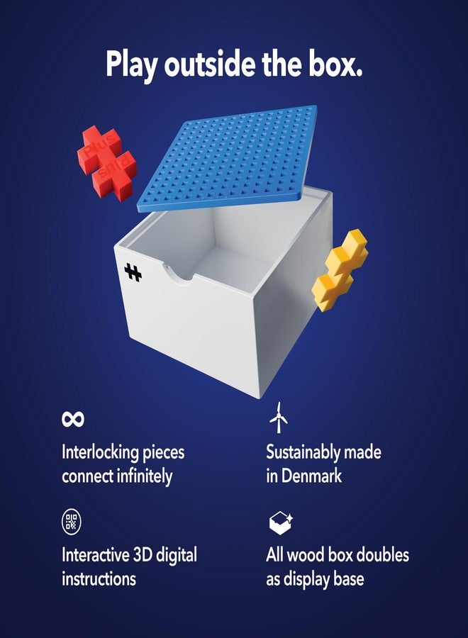 Plus-Plus Plus Plus Isoscapes, Interlocking Mini Building Blocks, 3D Puzzle Stem Toy for Kids, Office and Home Decor - Maritime (Sailboat) - Image 4